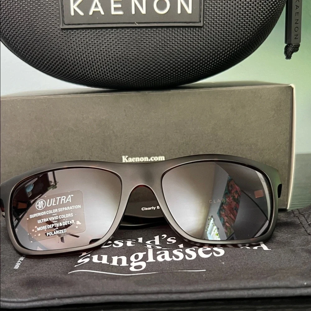 Kaenon Tortoise Shell Sunglasses - Picture 5 of 5